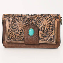 Load image into Gallery viewer, Tooled Leather Wallet