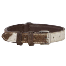 Load image into Gallery viewer, Cowhide Dog Collar