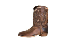 Load image into Gallery viewer, TuffRider Youth Rocky Mountain Square Toe Western Boot