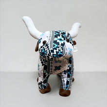 Load image into Gallery viewer, Turquoise Aztec Longhorn