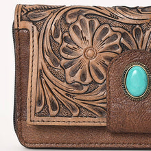 Load image into Gallery viewer, Tooled Leather Wallet