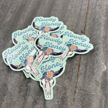 Load image into Gallery viewer, Howdy Honey Western Vinyl Die-Cut Sticker