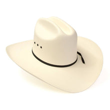 Load image into Gallery viewer, Childrens Natural Straw Western Cattleman Hat