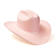 Load image into Gallery viewer, Pink Straw Western Cattleman Hat