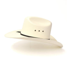 Load image into Gallery viewer, Childrens Natural Straw Western Cattleman Hat