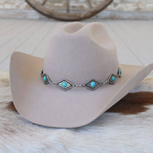 Load image into Gallery viewer, Diamond Concho Hat Band
