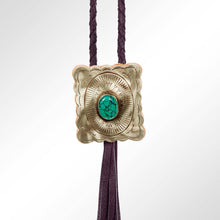 Load image into Gallery viewer, Braided Genuine Leather Necklace/Bolo
