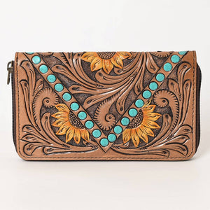 "Sunflower" Leather Wallet