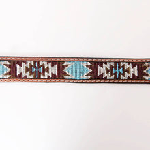 Load image into Gallery viewer, HILASON Hand Tooled/Beaded Leather Belt
