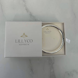 Silver Solid Bangle