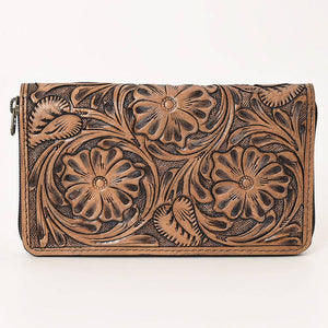 Tooled Leather Wallet