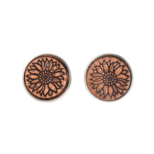 Load image into Gallery viewer, Tooled Stud Earrings
