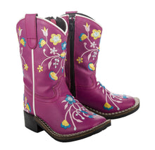 Load image into Gallery viewer, TuffRider Toddler Floral Cowgirl Western Boot
