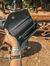 Load image into Gallery viewer, Turquoise Tooled Wallet
