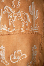 Load image into Gallery viewer, Western Embroidered Faux Fur Vest
