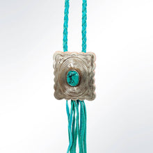 Load image into Gallery viewer, Braided Genuine Leather Necklace/Bolo
