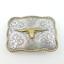 Load image into Gallery viewer, Buckle: Western Long Horn Buckle
