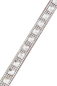 Crystal 'Bling' Buckle Hat Band