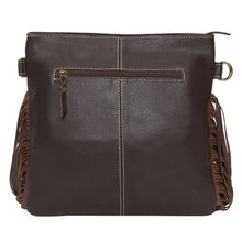 Load image into Gallery viewer, Tooling Leather Medium Sling Cowhide Bag
