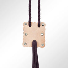 Load image into Gallery viewer, Braided Genuine Leather Necklace/Bolo
