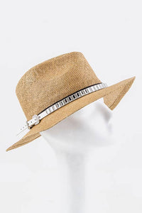 Crystal Embellished Hat Band