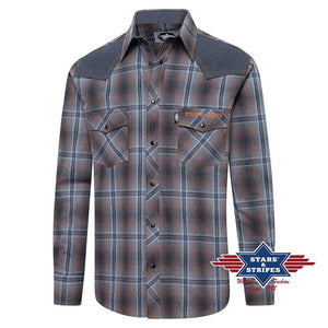 Checked western shirt - Conway