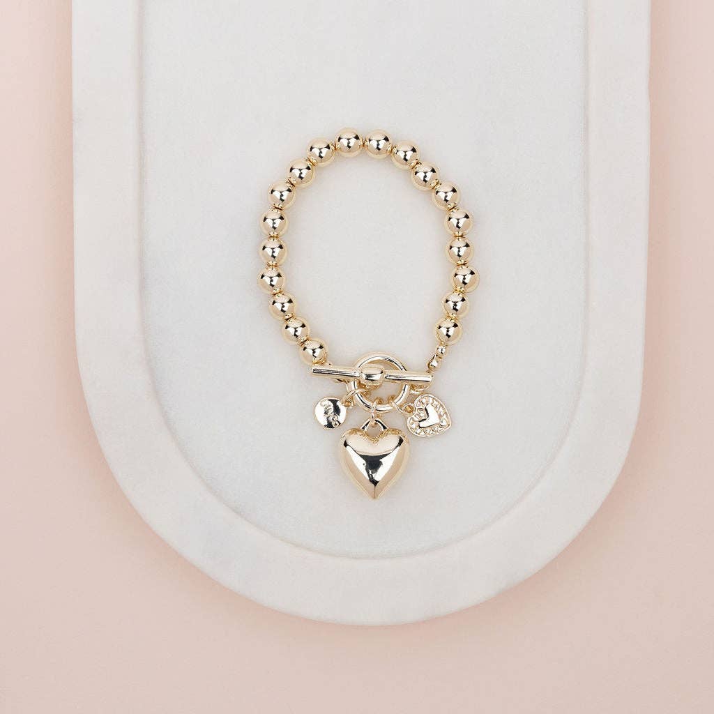 Limited Edition - Gold Heart Bracelet