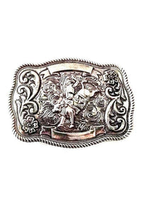 WESTERN RODEO COWBOY BELT BUCKLE