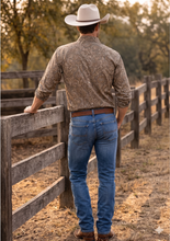 Load image into Gallery viewer, Men's Paisley Western Shirt - Heritage
