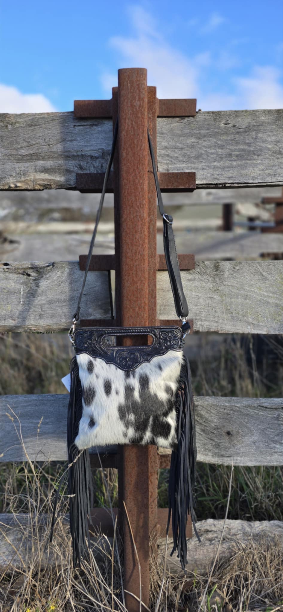 Cali-Tooling Leather Sling Cowhide Bag