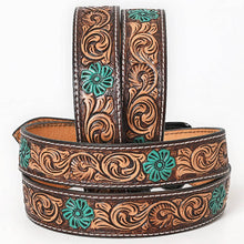 Load image into Gallery viewer, Hand Painted Western Leather Belt
