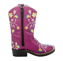 Load image into Gallery viewer, TuffRider Toddler Floral Cowgirl Western Boot
