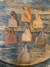 Load image into Gallery viewer, Rider Cowhide &amp; Leather Keychain    
