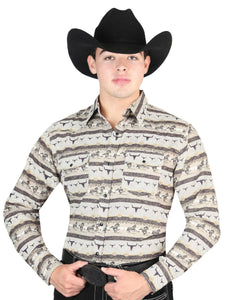 El General Western Shirt - Beige