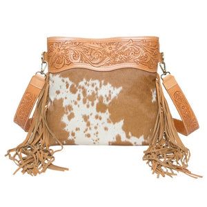 Tooling Leather Medium Sling Cowhide Bag