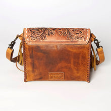 Load image into Gallery viewer, &quot;Annie Oakley&quot; Hand Tooled Western Leather Bag
