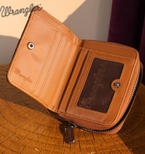 Load image into Gallery viewer, Wrangler Western Tooled Wallet
