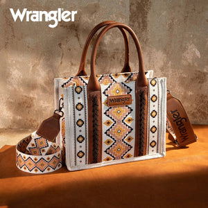 Wrangler Canvas Tote/Crossbody-Coffee