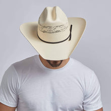 Load image into Gallery viewer, Bozeman -Men Straw Cowboy Hat.       *All sizes will be back in stock soon*
