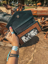 Load image into Gallery viewer, Turquoise Tooled Wallet
