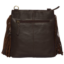 Load image into Gallery viewer, Hand Painted Tooling Leather Sling Cowhide Bag - Clarence
