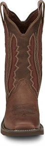 Justin Gypsy Womens Paisley Square Toe
