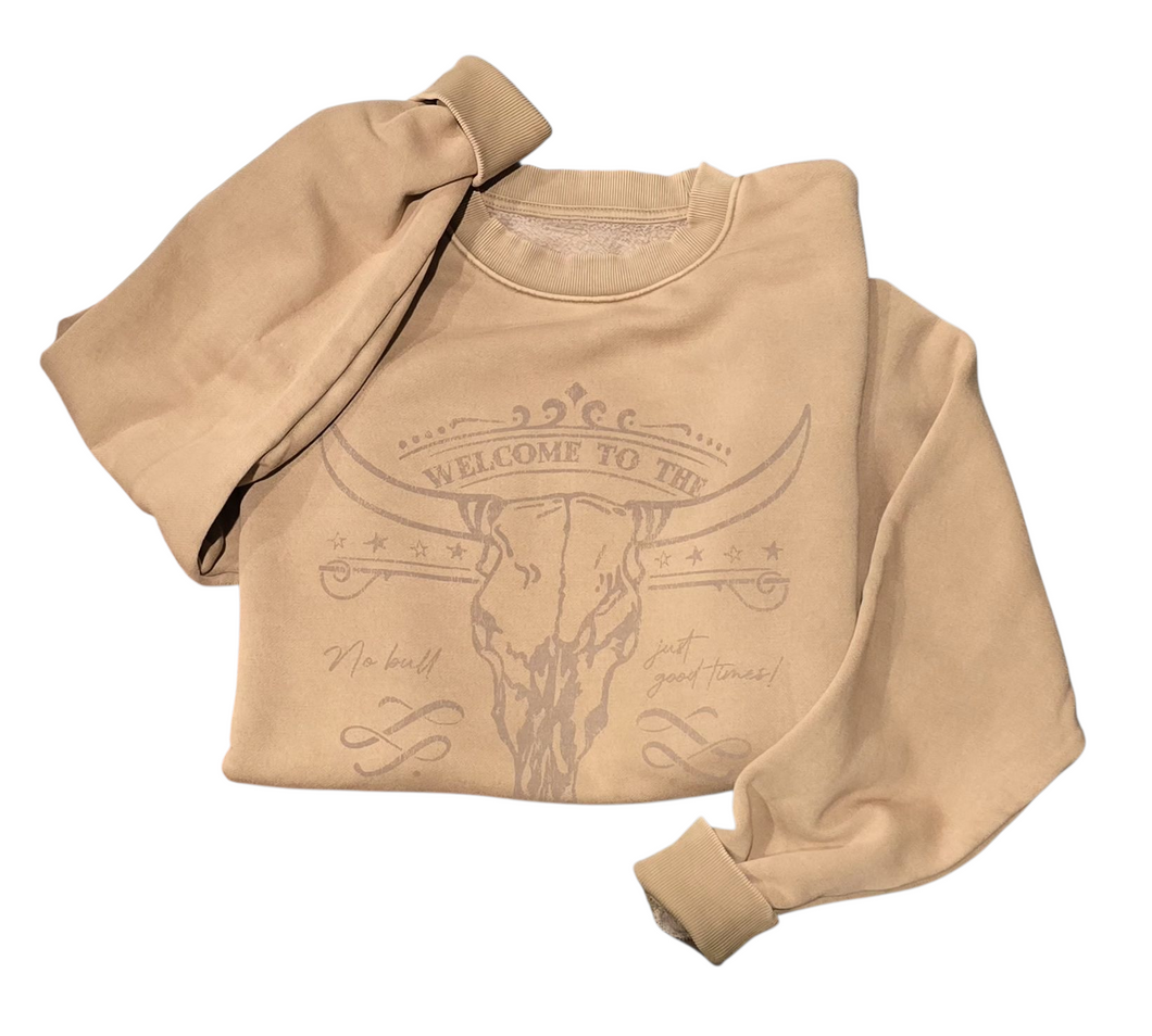 WELCOME TO THE RODEO MINERAL SWEATSHIRTS