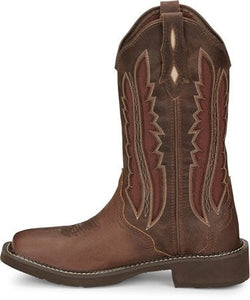 Justin Gypsy Womens Paisley Square Toe